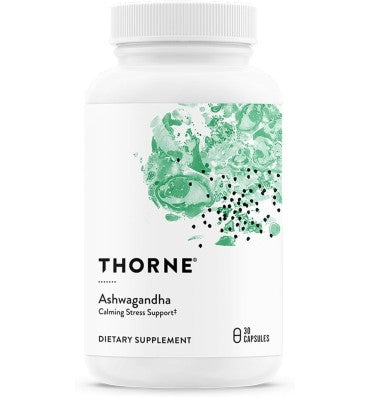 Thorne, Ashwagandha, 120 mg, 30 cápsulas