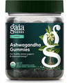 Gaia Herbs, Gomitas de Ashwagandha, Manzana y canela,  2 tamaños.