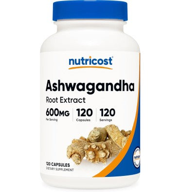 Nutricost, Extracto de Raíz de Ashwagandha KSM 66. 2 opc