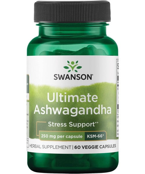 Swanson, Ashwagandha Ultimate KSM-66. 60 Vcaps