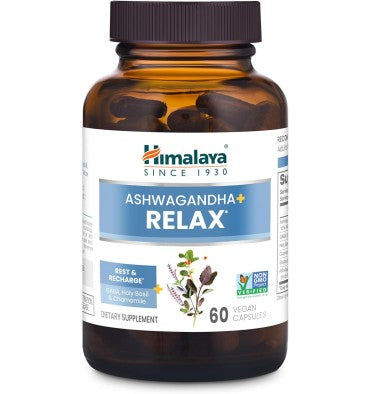Himalaya, Ashwagandha + "Relax" 60 cápsulas vegetales