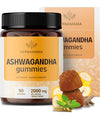 Herbamama, Ashwagandha con Pimienta Negra sabor Plátano. 90 gomitas