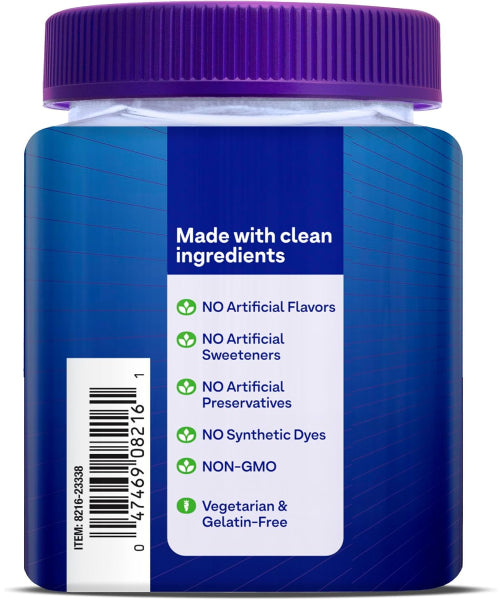 Natrol, Ashwagandha con Vitamina B12 y D3 sabor Fresa. 30 gomitas