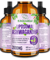 Saglikli, Extracto de Raíz de Ashwagandha con Pimienta Negra, líquido. 60 ml.