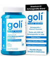 Goli, Ashwagandha KSM-66 sin Azúcar, L Theanina y Maca. 60 Gummies