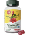 MegaFood, Ashwagandha KSM 66 sabor mixto de Bayas. 60 gomitas